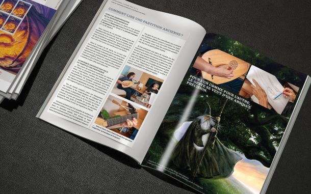 John Howe et son fils Dana évoquent la musique médiévale